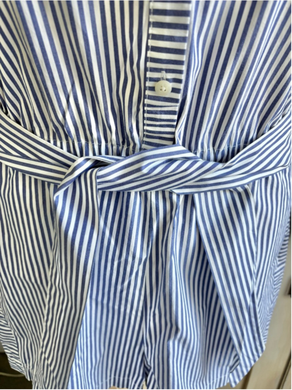 EUC Vineyard Vines Sarah Striped Romper in Ocean Reef | Sz 8 - Picture 4 of 12